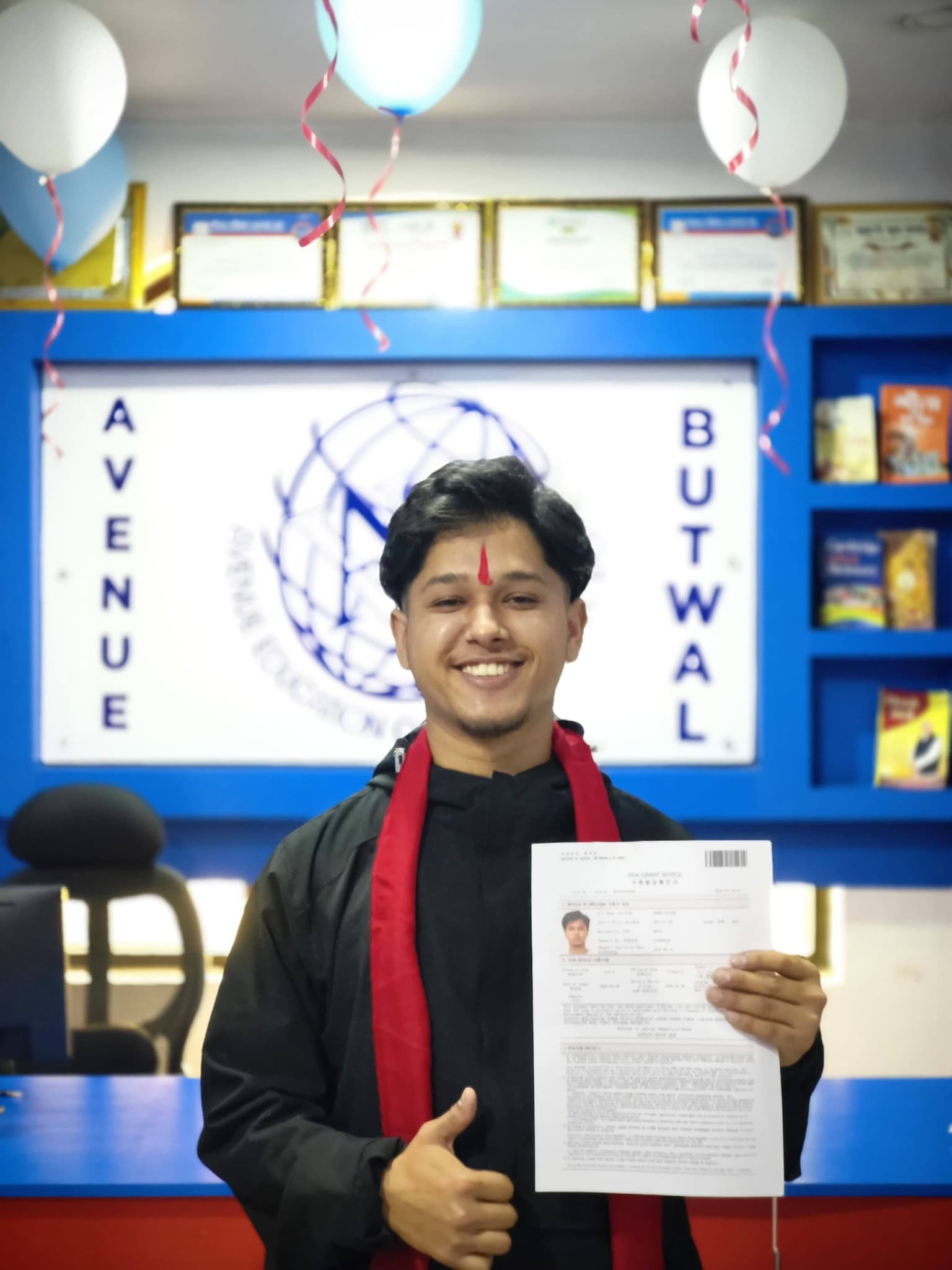 AAYUSH SUNAR visa success