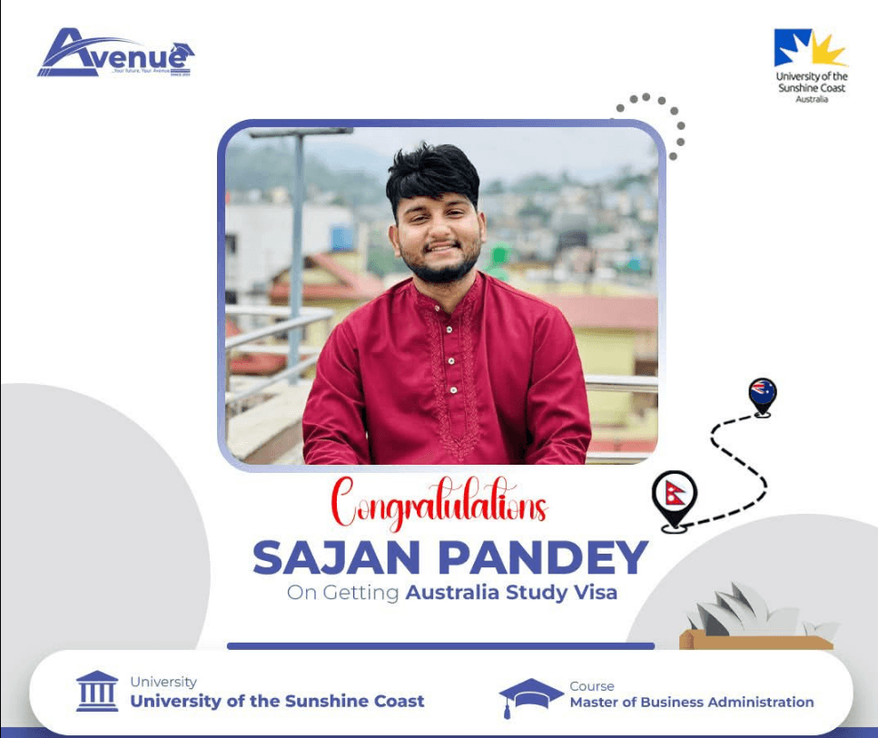 Sajan Pandey visa success