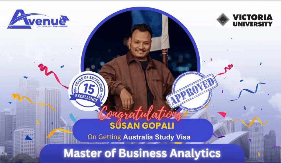 Susan Gopali visa success